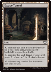 Túnel de Fuga / Escape Tunnel - Magic: The Gathering - MoxLand